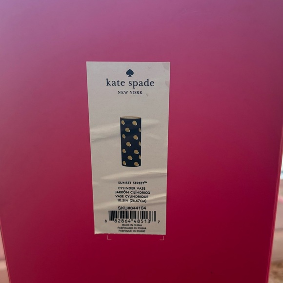 Kate Spade Sunset Street Cylinder Vase - Picture 8 of 9